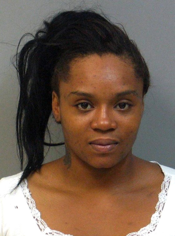 Photo provided by the Jennings Police Department Mug shows Anna Brown.