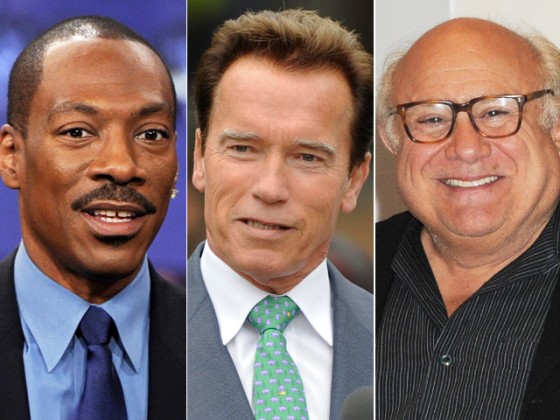 Eddie Murphy, Arnold Schwarzenegger, Danny DeVito