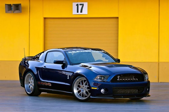 The Shelby 1000 makes 950 hp on the street, 1,100 on the track.