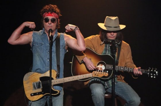 Bruce Springsteen and Jimmy Fallon sing