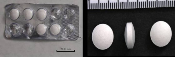 White, round pills marketed as Teva's 30-milligram Adderall are counterfeit, the Food and Drug Administration warned Tuesday.