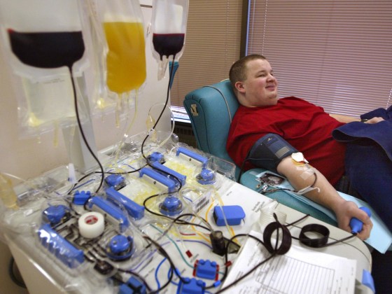 Donations of blood platelets are even more in demand than whole blood in the aftermath of superstorm Sandy, officials said.