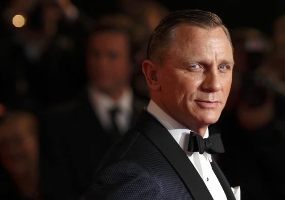 Daniel Craig at the world premiere of