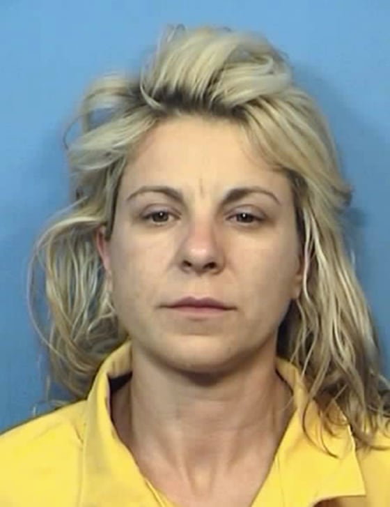Elzbieta Plackowska in a booking photo provided by the DuPage County Sheriff's Department in Wheaton, Ill.