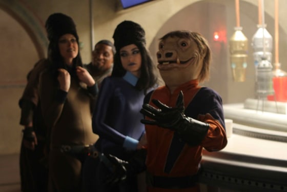 The cantina in Volkswagen's Super Bowl ad was recreated from the original Star Wars set designs.