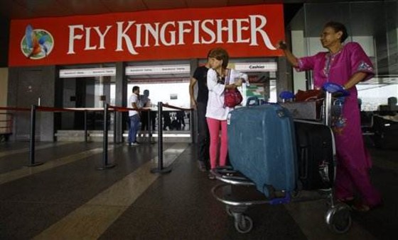 Image: Kingfisher Airlines reservation counter