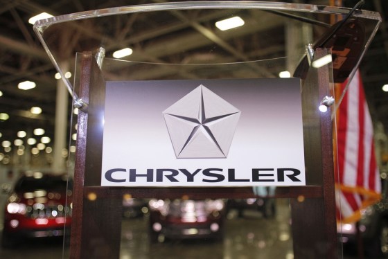 Chrysler reported a 12 percent increase in sales last month, its best September showing in five years.
