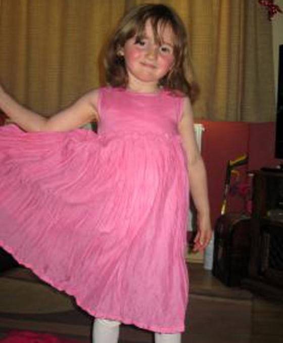 Missing five-year-old girl April Jones.