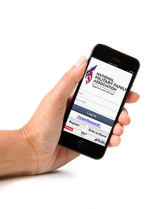 A new app, launched Thursday for Androids and iPhones, is designed to link military families with the services they need.