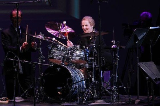 Former U.S. Secretary of State Madeleine Albright performing at The Kennedy Center on Sunday in Washington, D.C.