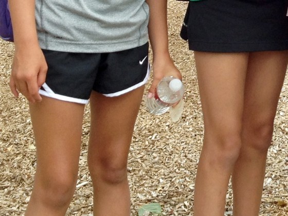 Who wears short shorts Your daughter in P.E. class