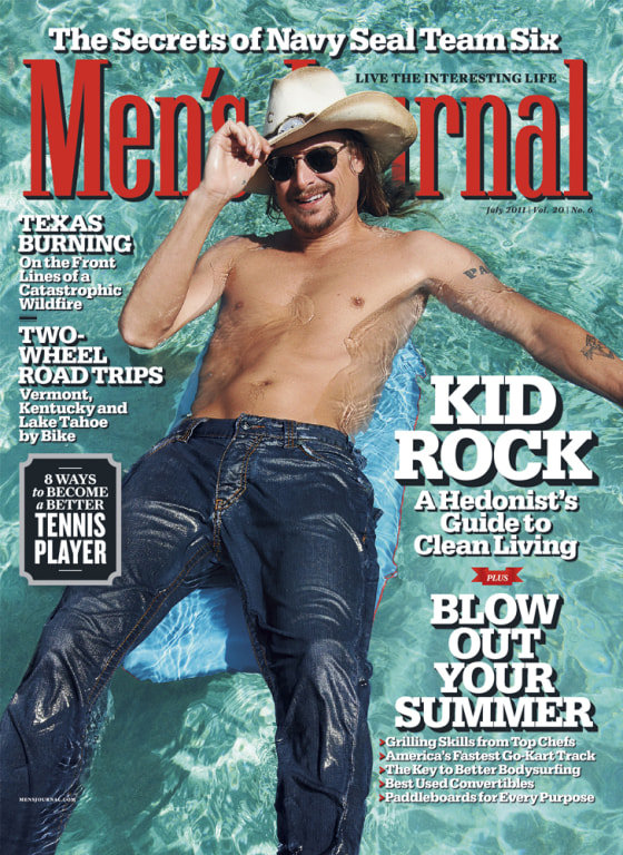 does kid rock still smoke cigarettes Kid Rock on relearning to drink, not liking Hilary Swank movies