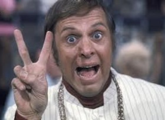 Alan Sues was a regular on