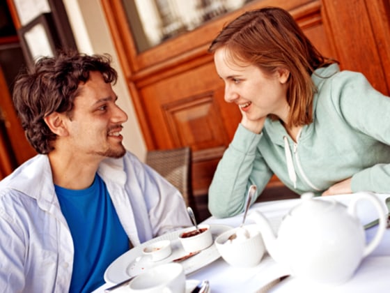 couple, date, cafe, first date, happy, love,