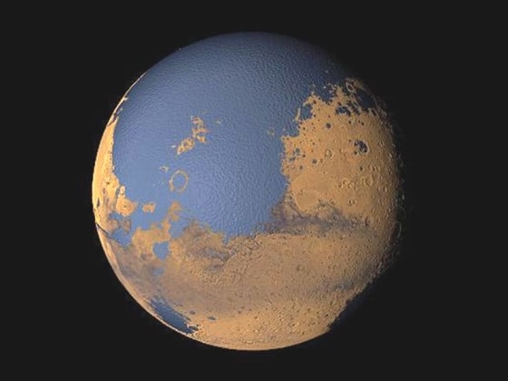 Image: Mars with ocean