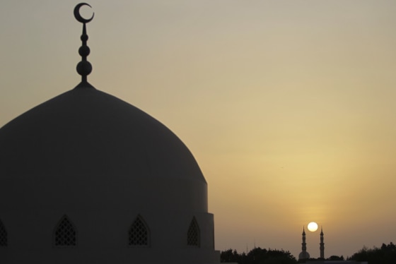 Dubai at the end of Ramadan. The fasting has ended, let the weight-in-gold weigh-ins begin.