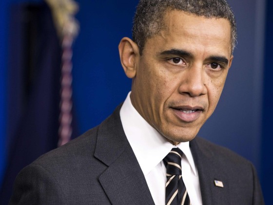 President Barack Obama calls on Congress to pass a small package of spending cuts and tax reforms that would delay the larger, automatic