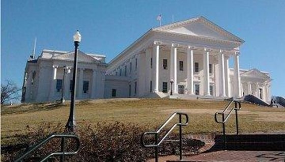 Virginia state capitol in Richmond