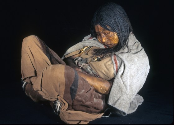 Image of Inca mummy
