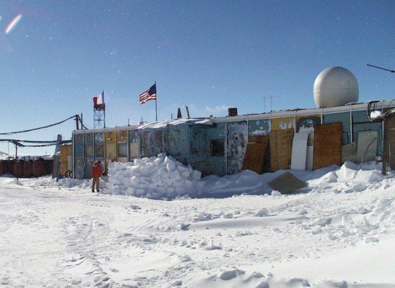Russia's Vostok Station, in a photograph taken during the 2000 to 2001 field season.