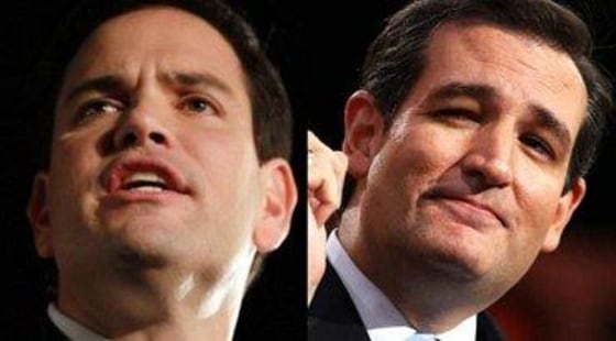 Sens. Marco Rubio (R-Fla.) and Ted Cruz (R-Texas)
