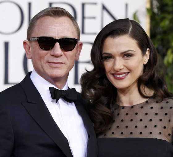 Daniel Craig and wife Rachel Weisz.