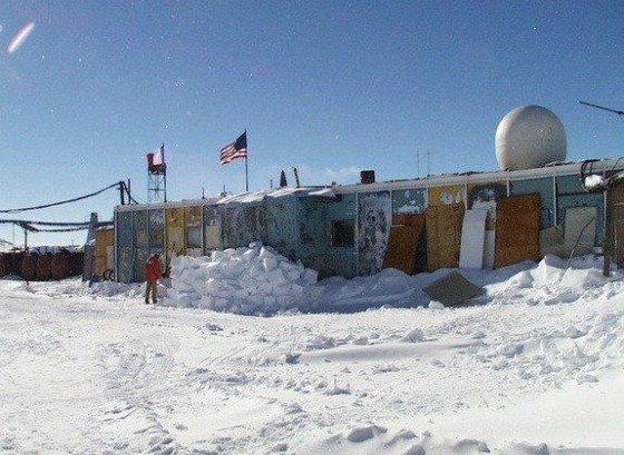 Russia's Vostok Station, in a photograph taken during the 2000 to 2001 field season.