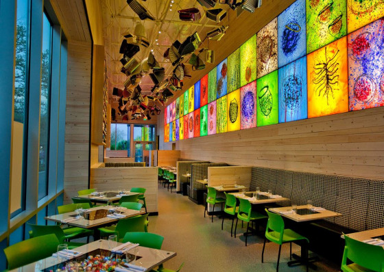Collections Café at Chihuly Garden and Glass in Seattle