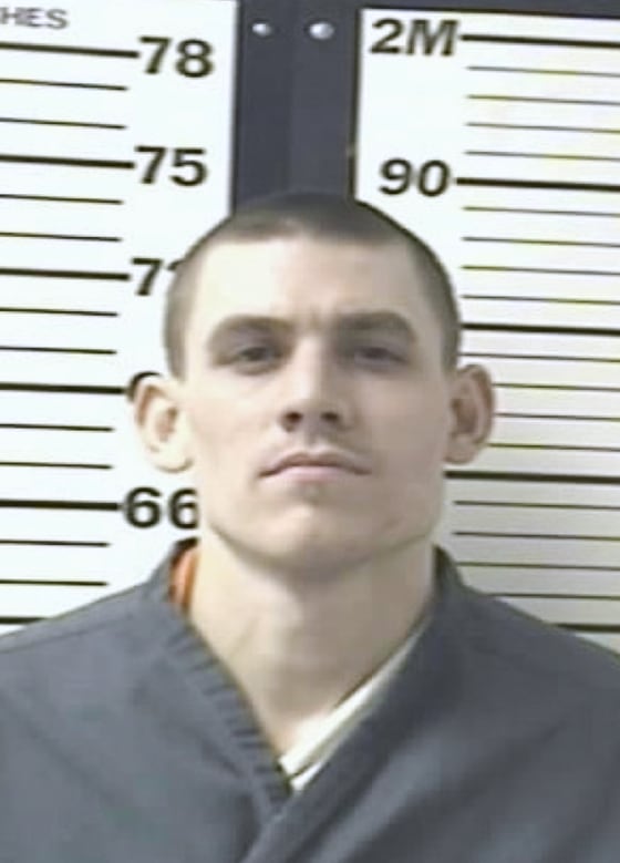 Evan Spencer Ebel in an undated Colorado booking photo.