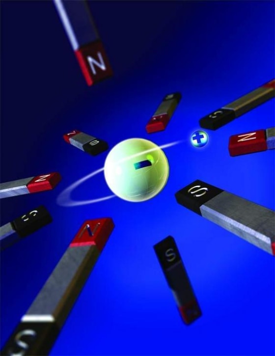 Antimatter refers to sub-atomic particles that have properties opposite normal sub-atomic particles.