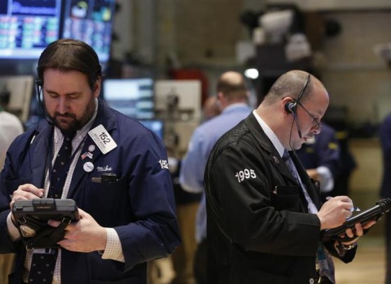 Image: Traders work on the floor at the New York Stock Exchange, March 28, 2013. REUTERS/Brendan McDermid
