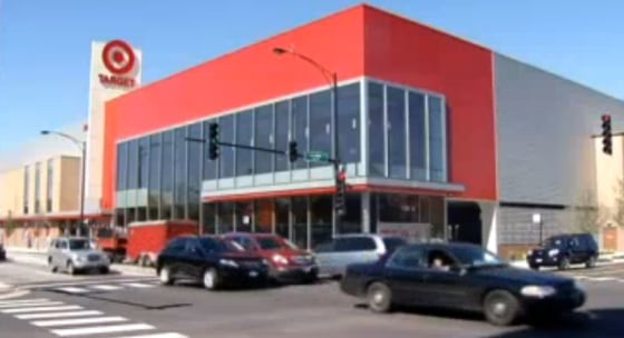 The new Target store in Chicago where the former housing project, Cabrini-Green once stood.