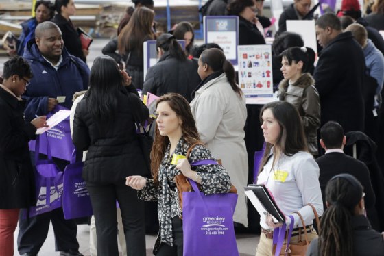 Looking for work is a hard job. Business economists are optimistic about growth, but say hiring will remain sluggish.