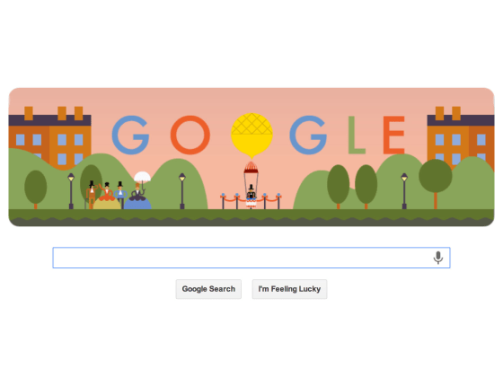 Google commemorates world's first parachute jump with fun Doodle game