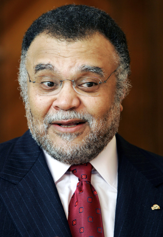 Secretary General for Saudi National Security Prince Bandar Bin Sultan speaks during his meeting with Russian Foreign Minister Sergey Lavrov in Moscow on Tuesday, April 4, 2006.