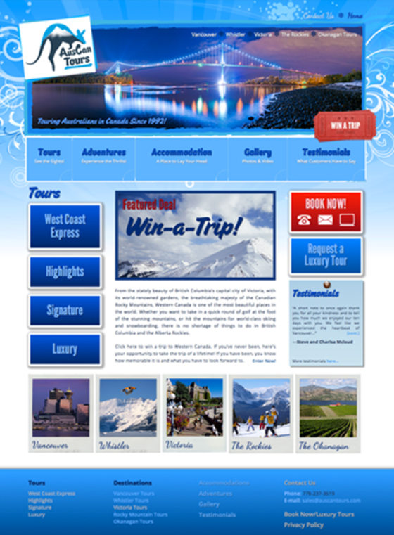 A screenshot of the 'Auscan' website that was used to trick the couple.