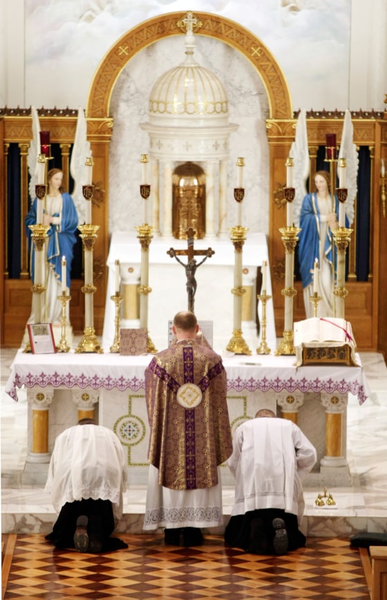 The Cathedral of St. Mary in Fargo, N.D., is among five churches where worshipers may have been exposed to hepatitis A, state health officials say.