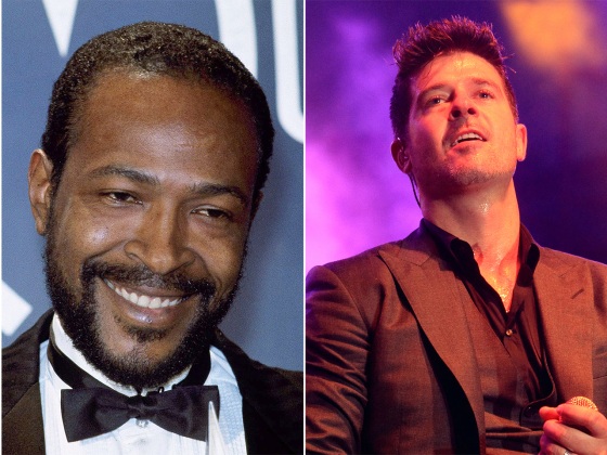 Marvin Gaye, Robin Thicke.