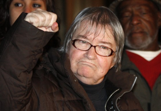 Lynne Stewart, seen here in 2009, is suffering from breast cancer and is expected to live 18 months or less.