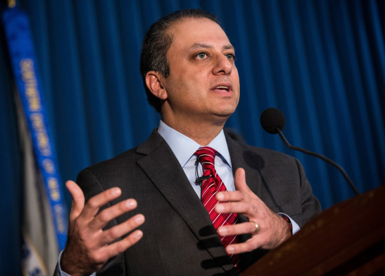 Manhattan U.S. Attorney Preet Bharara