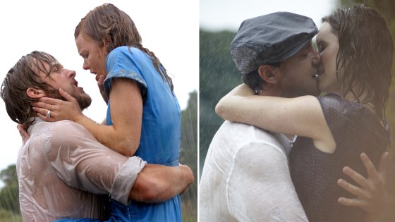 Couple recreates steamy sweet Notebook scenes in engagement photos