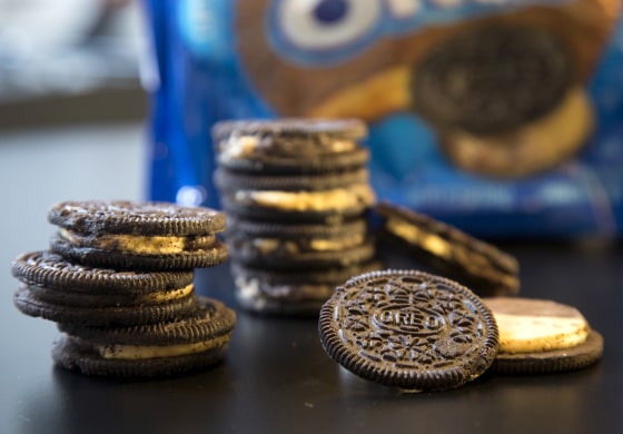 Reese's Peanut Butter Cup Oreos are real -- and they're spectacular