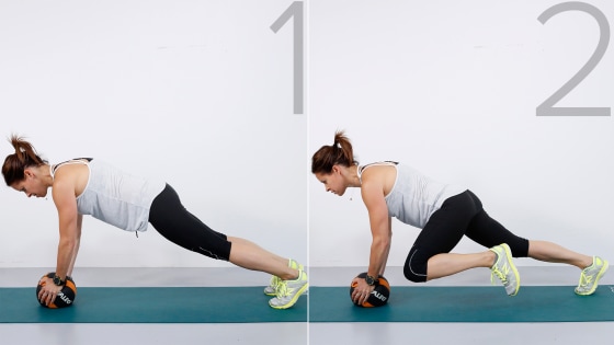 Tone your abs with Jenna Wolfe's one move for arms, core