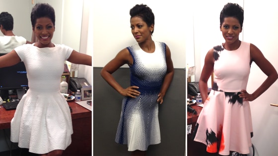 3 ways to transition Tamron's favorite skater dresses into a fall fashion
