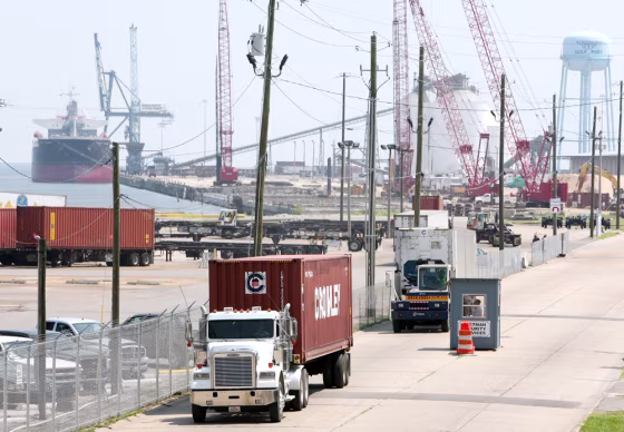 Image: Gulfport Miss. State Port