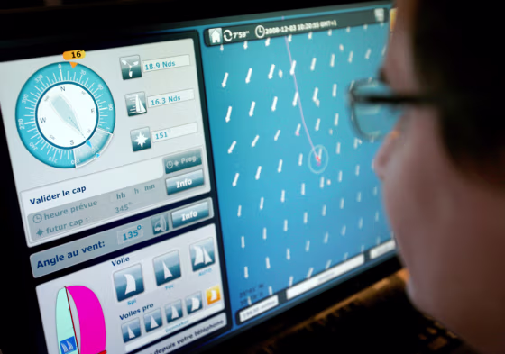 Image: A Virtual Regatta player