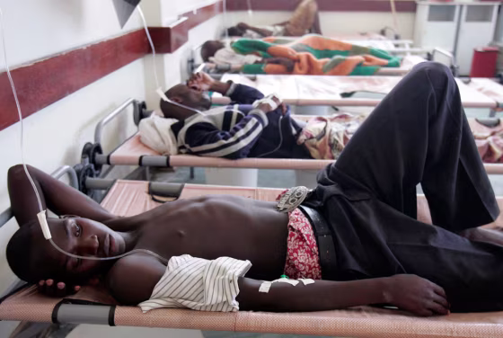 Image: Cholera patients
