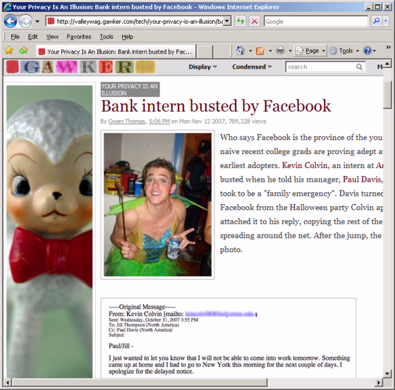 Image: social networking photo