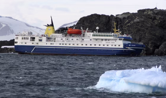 Image: Ocean Nova aground
