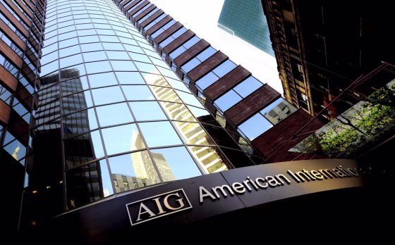 Image: AIG building in New York City